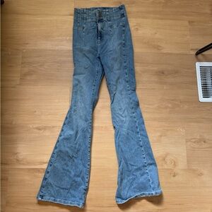 We the Free High Waisted Flare Jeans